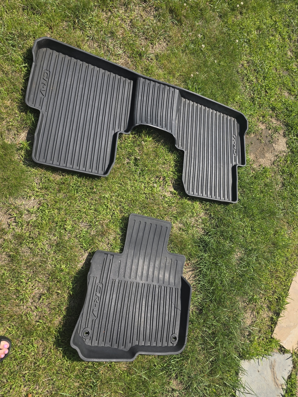 All-Weather Black Car Floor Mats (Set)